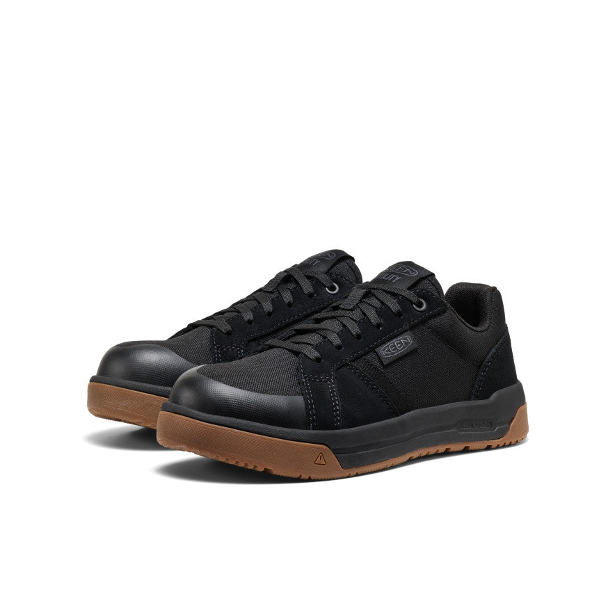 Women's Kenton Work Shoe (Carbon Toe) Black/Gum | Keen