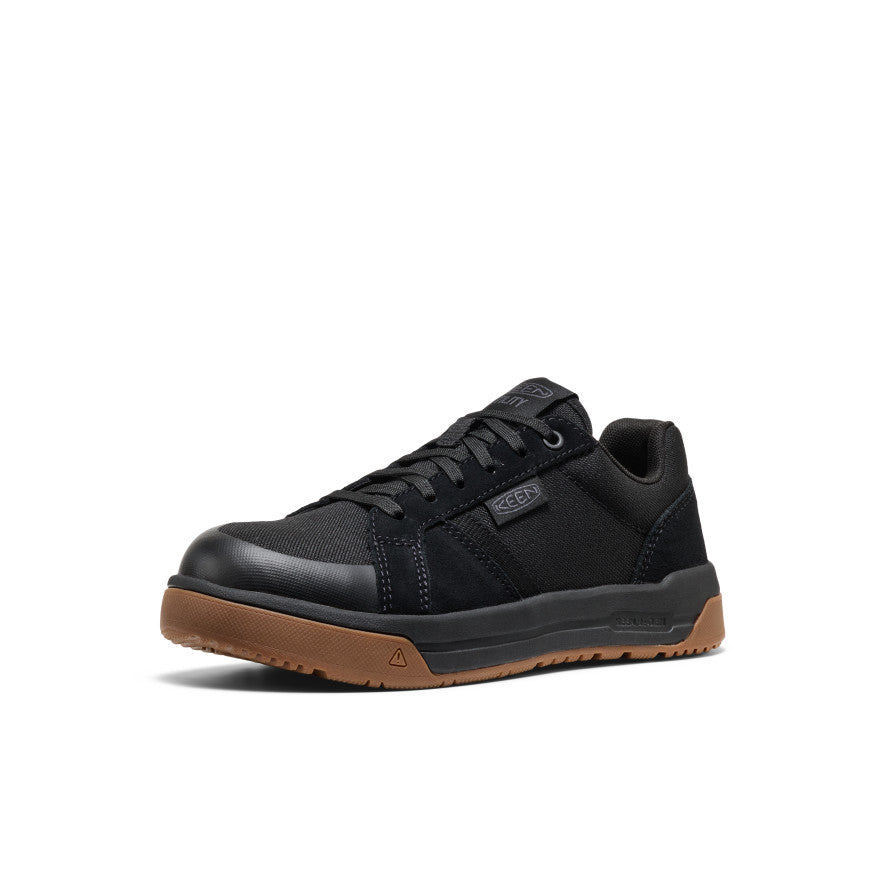 Women's Kenton Work Shoe (Carbon Toe) Black/Gum | Keen