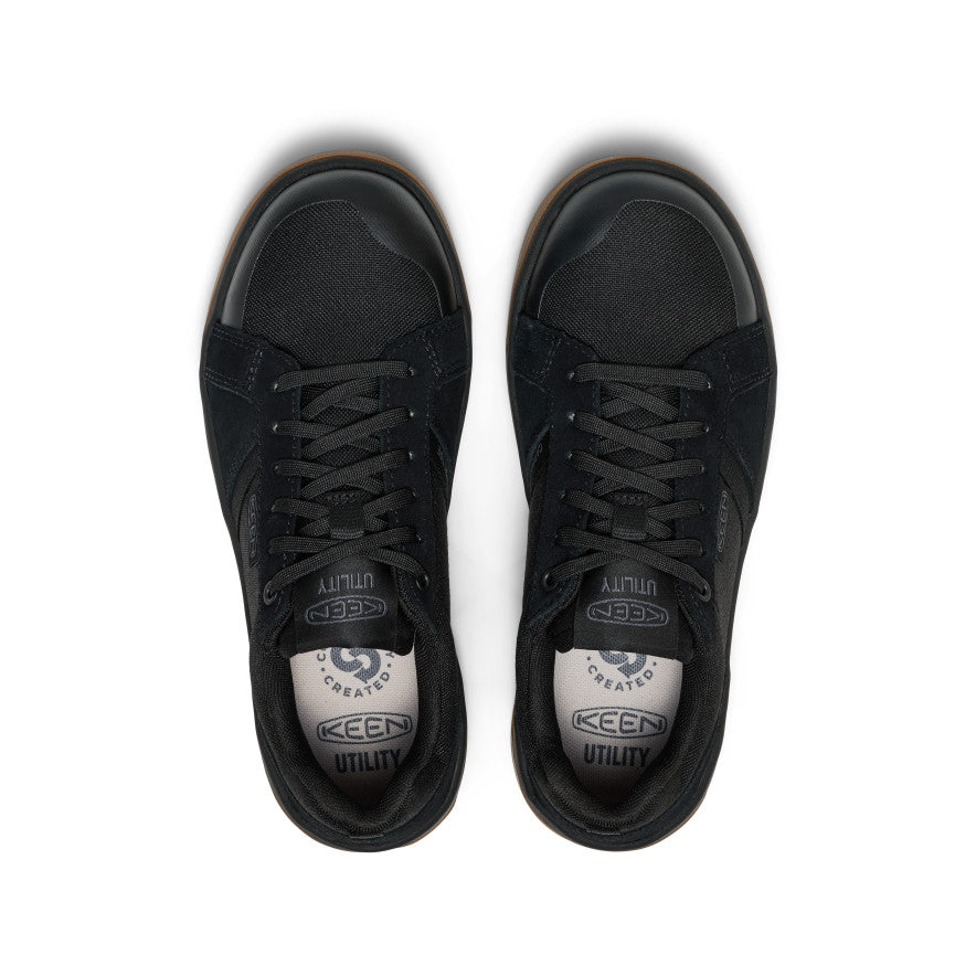 Women's Kenton Work Shoe (Carbon Toe) Black/Gum | Keen