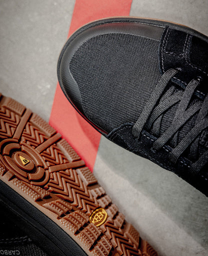 Women's Kenton Work Shoe (Carbon Toe) Black/Gum | Keen
