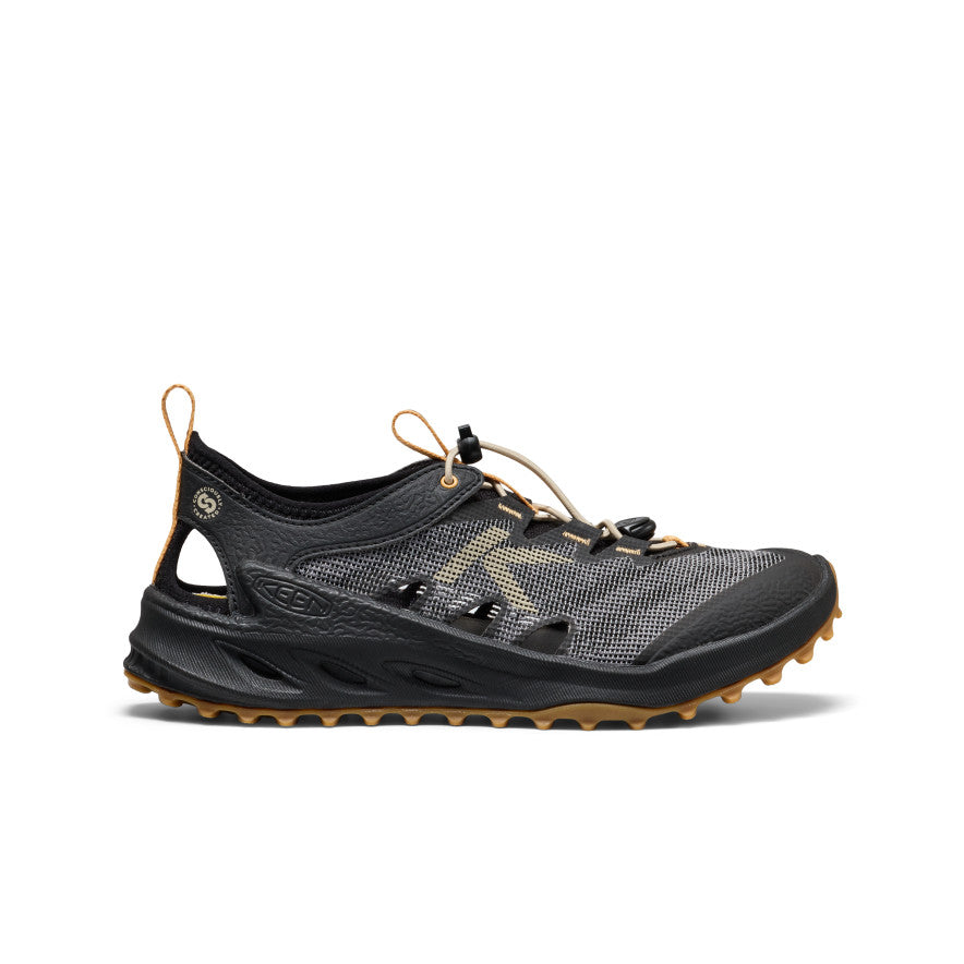 Women's Zionic ADV Open-Air Hiking Shoe Black/Oak Buff | Keen