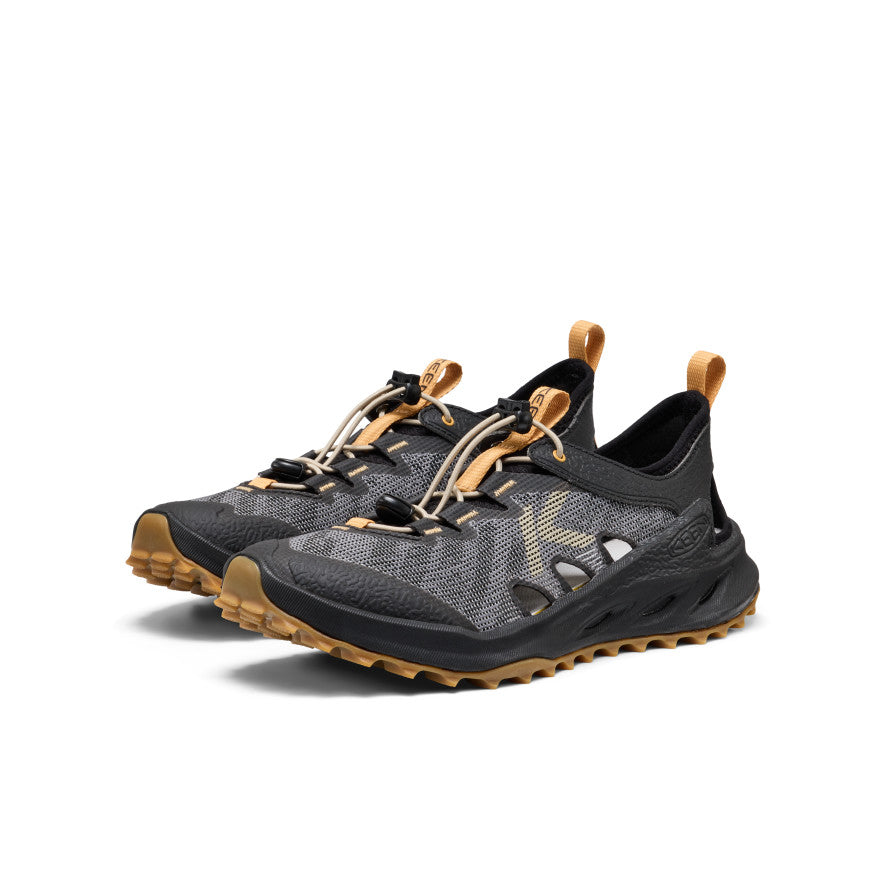 Women's Zionic ADV Open-Air Hiking Shoe Black/Oak Buff | Keen