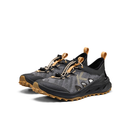 Women's Zionic ADV Open-Air Hiking Shoe Black/Oak Buff | Keen