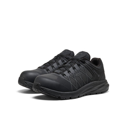 Women's Vista Energy XT Work Sneaker INT MET (Carbon Toe) Black/Magnet | Keen