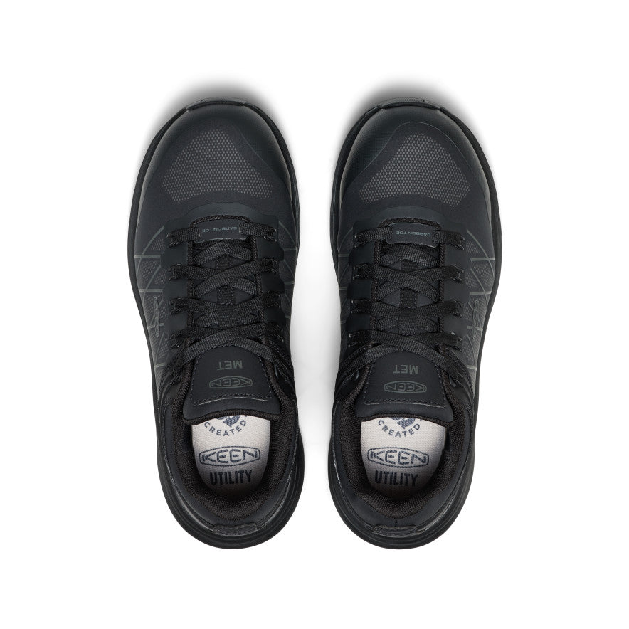 Women's Vista Energy XT Work Sneaker INT MET (Carbon Toe) Black/Magnet | Keen