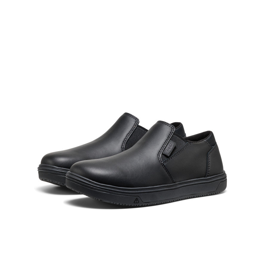 Women's Kenton Shift WTX Work Shoe (Soft Toe) Black/Black | Keen