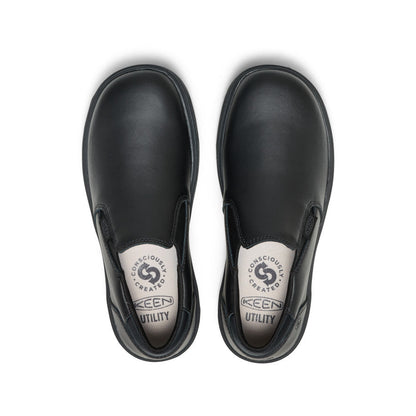 Women's Kenton Shift WTX Work Shoe (Soft Toe) Black/Black | Keen