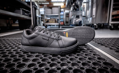 Women's Kenton WTX Work Shoe (Soft Toe) Black/Black | Keen