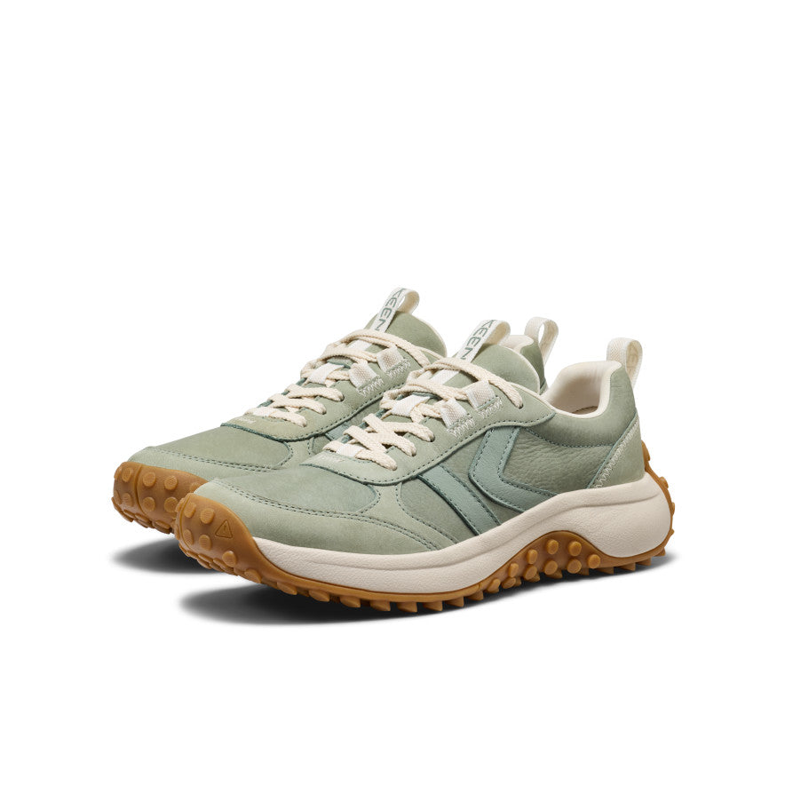Women's KS86 Leather Sneaker Lily Pad/Birch | Keen