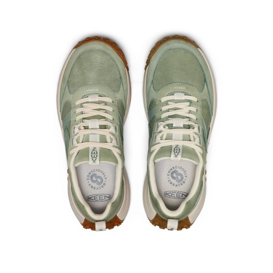 Women's KS86 Leather Sneaker Lily Pad/Birch | Keen