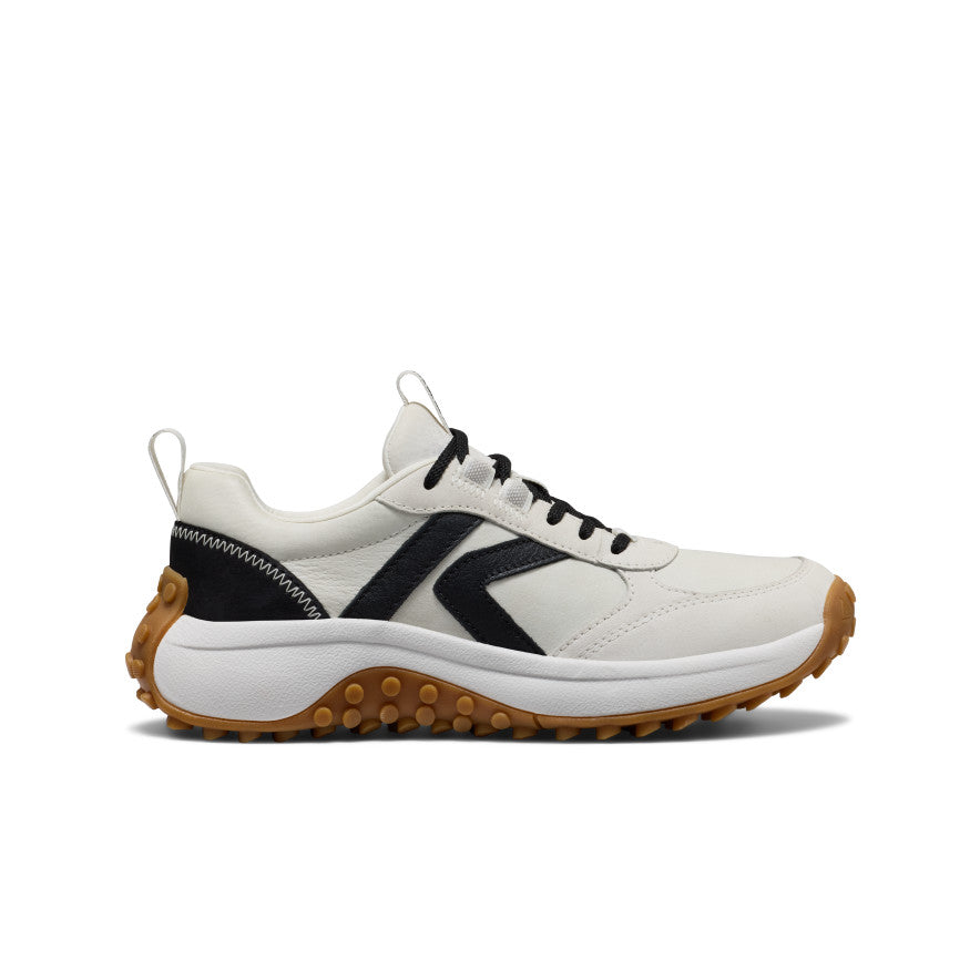 Women's KS86 Leather Sneaker Star White/Black | Keen