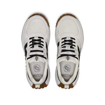 Women's KS86 Leather Sneaker Star White/Black | Keen