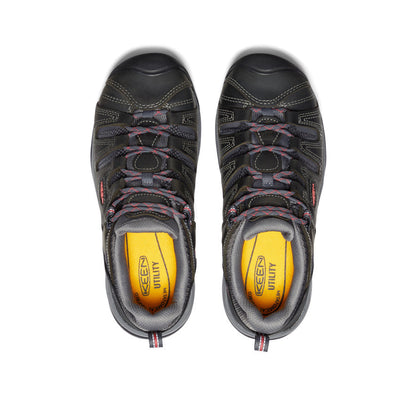 Women's Flint II (Steel Toe) Magnet/Rose | Keen