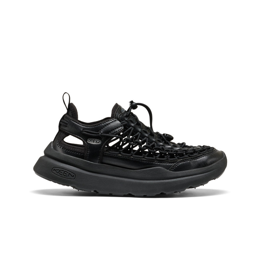 Women's UNEEK WK SNIDEL Sneaker Black/Silver | Keen