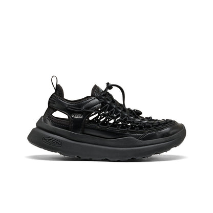 Women's UNEEK WK SNIDEL Sneaker Black/Silver | Keen