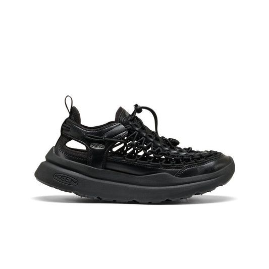 Women's UNEEK WK SNIDEL Sneaker Black/Silver | Keen