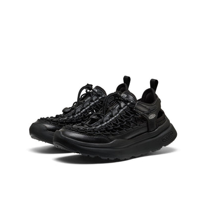 Women's UNEEK WK SNIDEL Sneaker Black/Silver | Keen