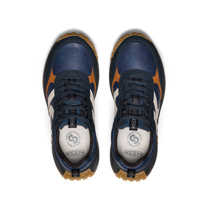 Women's KS86 Leather Sneaker Sky Captain/Birch | Keen