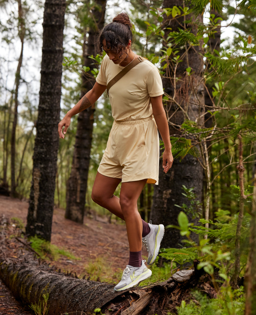 Women's Leiki Speed Hiking Shoe Dark Olive/Birch | Keen