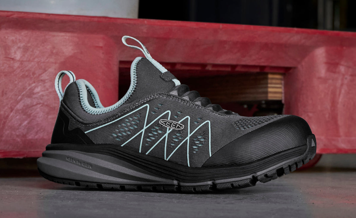 Women's Vista Energy Shift (Carbon Toe) Steel Grey/Blue Glass | Keen