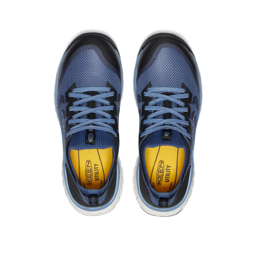 Women's Arvada Shift ESD Work Sneaker (Carbon Toe) Vintage Indigo/Faded Denim | Keen