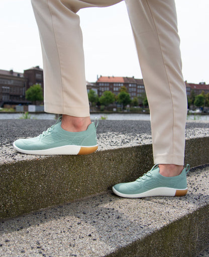 Women's KNX Knit Sneaker Granite Green/Lichen | Keen