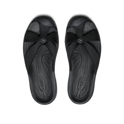 Women's Bali Slide Sandal Black/Steel Grey | Keen