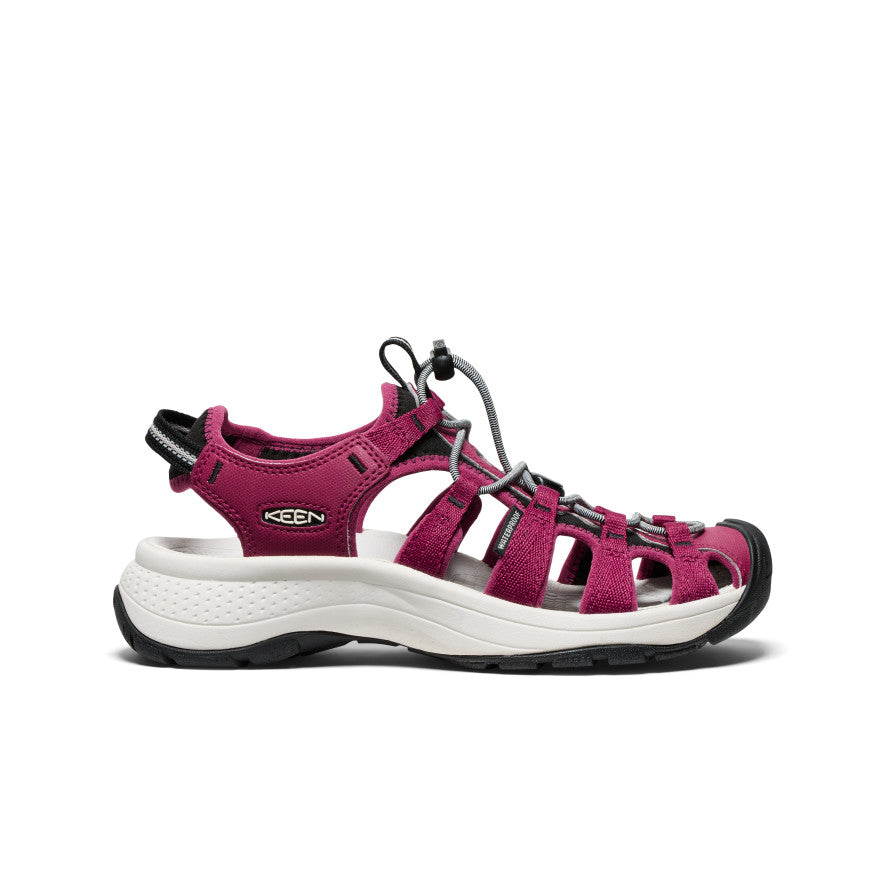 Women's Astoria West Sandal Beaujolais/Star White | Keen