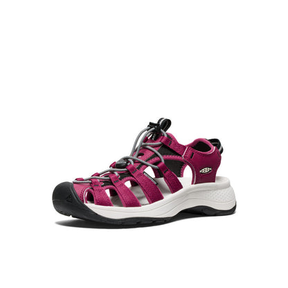 Women's Astoria West Sandal Beaujolais/Star White | Keen