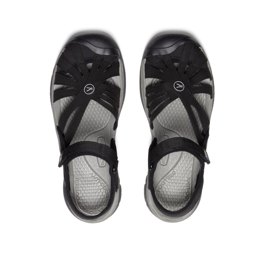 Women's Rose Sandal Black/Neutral Gray | Keen