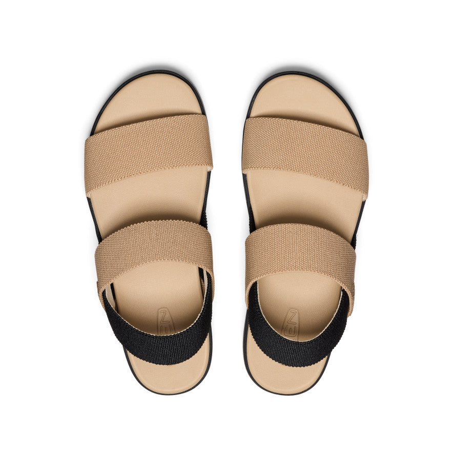 Women's Elle Backstrap Sandal Cornstalk/Black | Keen
