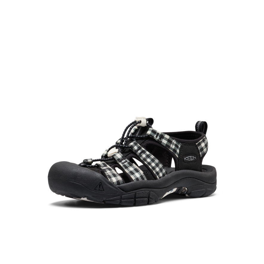 Women's Newport Retro Black/Gingham | Keen