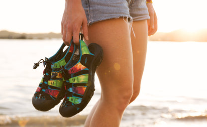 Women's Newport Retro Black/Gingham | Keen
