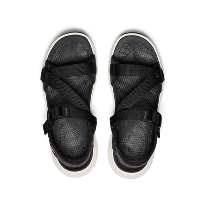 Women's Leiki Open-Toe Sandal Black/Star White | Keen
