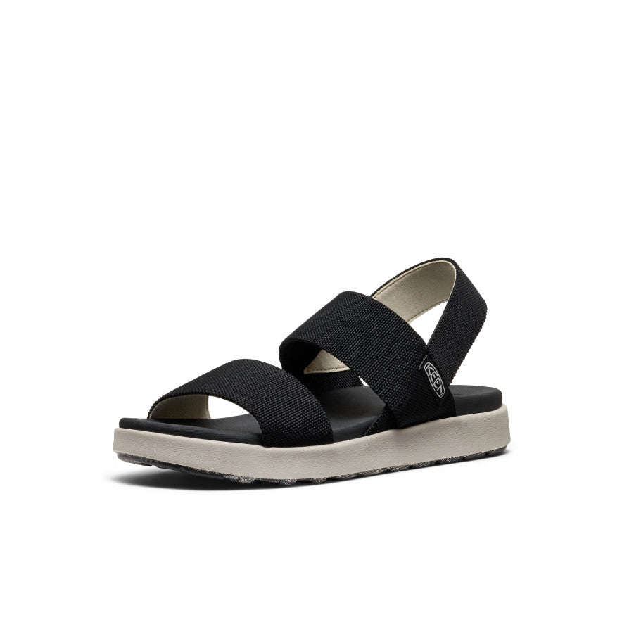 Women's Elle Backstrap Sandal Wide Black | Keen