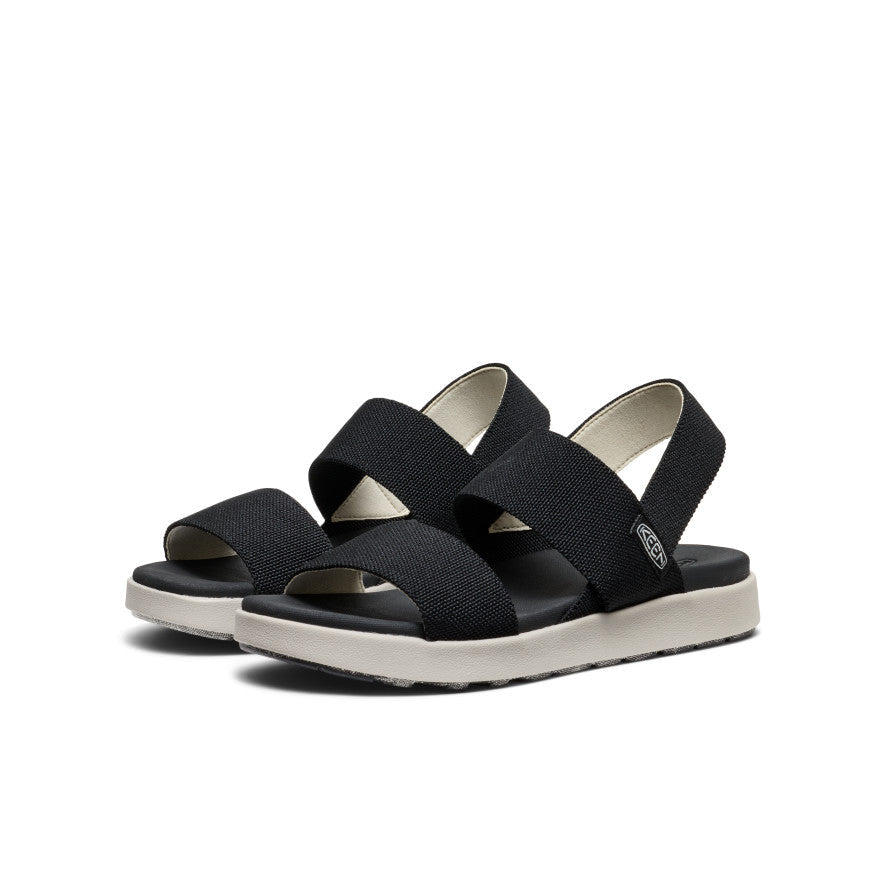 Women's Elle Backstrap Sandal Wide Black | Keen