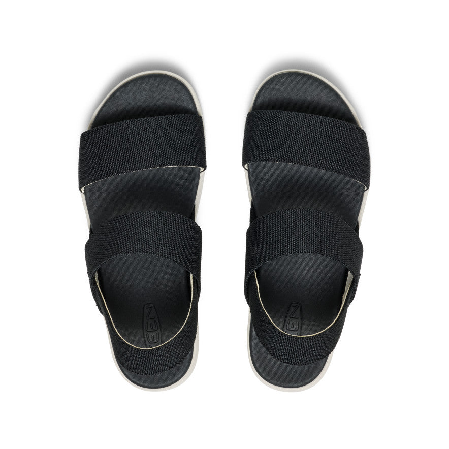 Women's Elle Backstrap Sandal Wide Black | Keen