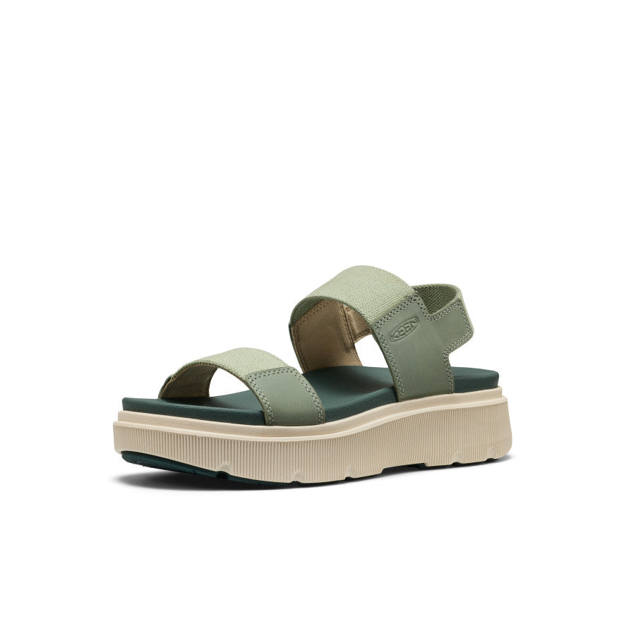 Women's Elle Mila Backstrap Sandal Lily Pad/Dark Forest | Keen