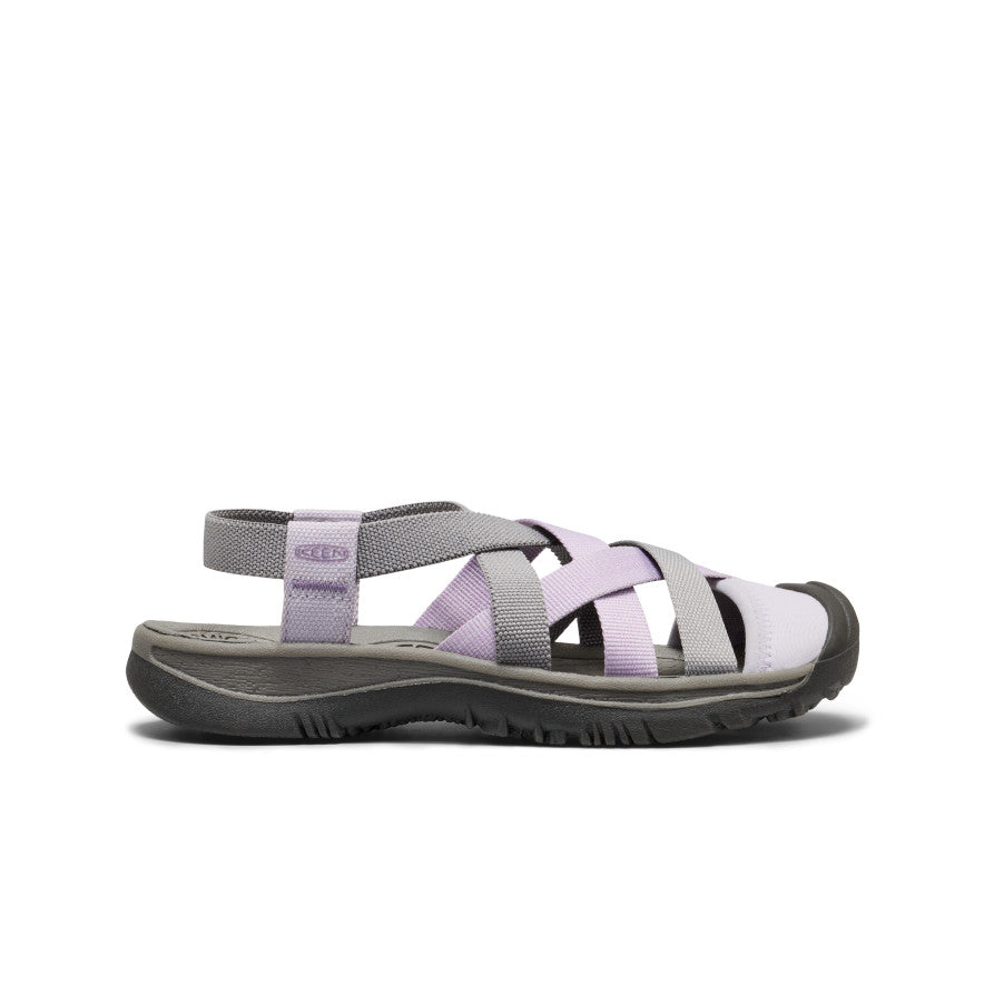 Women's Whisper Lattice Sandal Alloy/Thistle | Keen