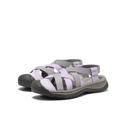 Women's Whisper Lattice Sandal Alloy/Thistle | Keen