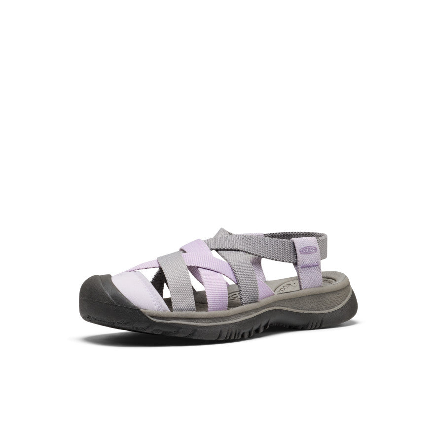 Women's Whisper Lattice Sandal Alloy/Thistle | Keen