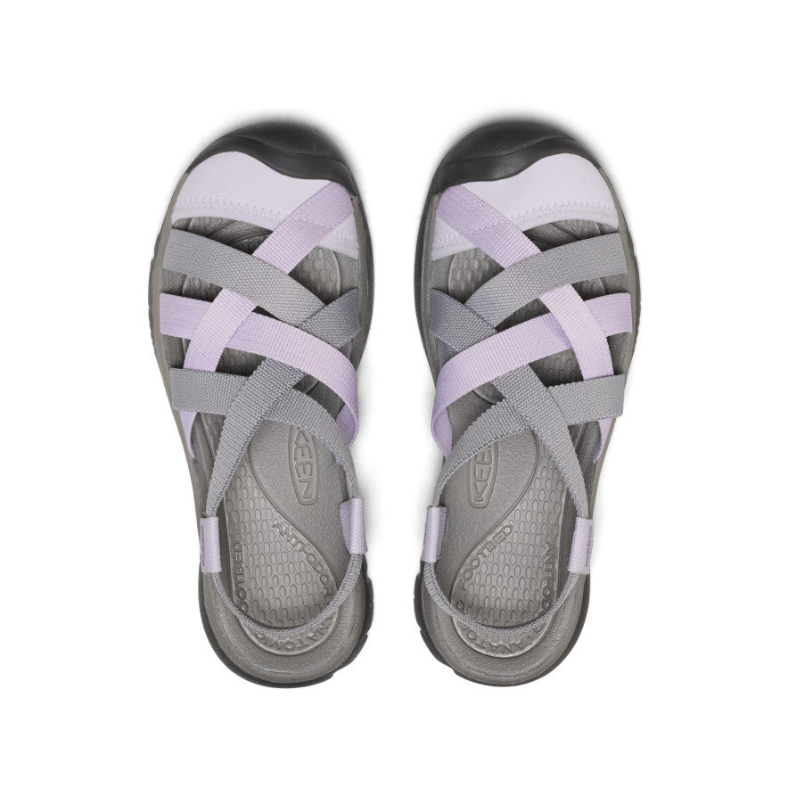 Women's Whisper Lattice Sandal Alloy/Thistle | Keen