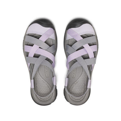 Women's Whisper Lattice Sandal Alloy/Thistle | Keen