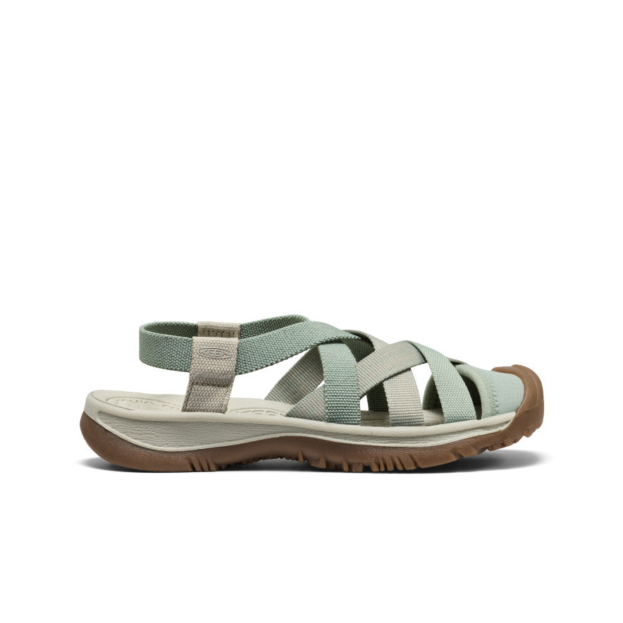Women's Whisper Lattice Sandal Lily Pad/Plaza Taupe | Keen