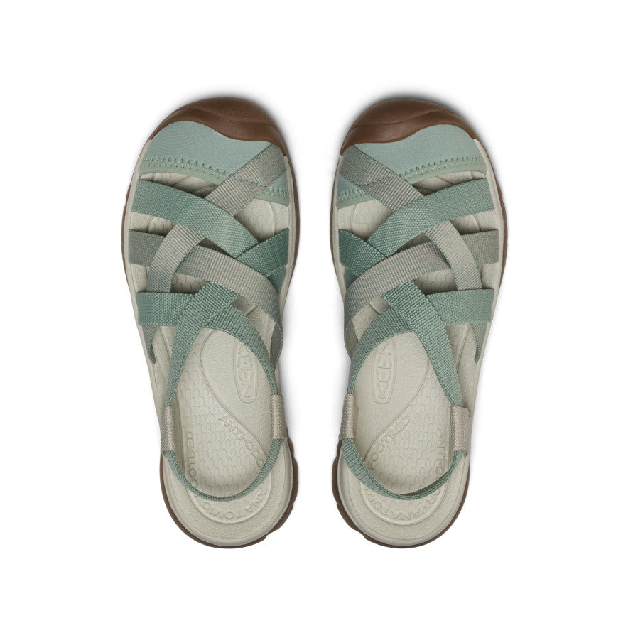 Women's Whisper Lattice Sandal Lily Pad/Plaza Taupe | Keen