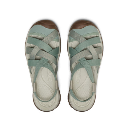Women's Whisper Lattice Sandal Lily Pad/Plaza Taupe | Keen