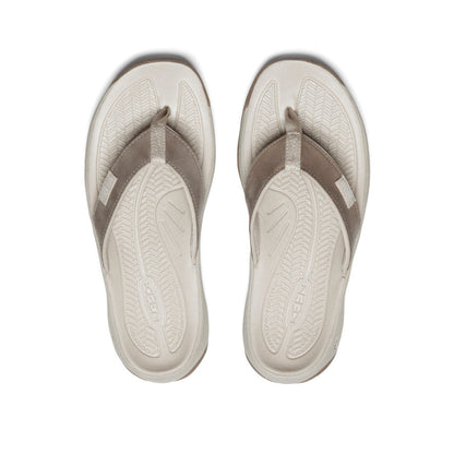 Women's Kona Leather Flip-Flop Brindle/Silver Birch | Keen