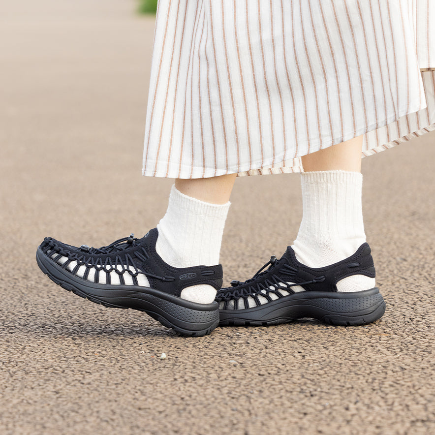 Women's UNEEK Astoria Black/Black | Keen