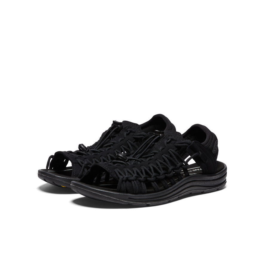 Women's UNEEK II Open-Toe Sneaker Black/Black | Keen