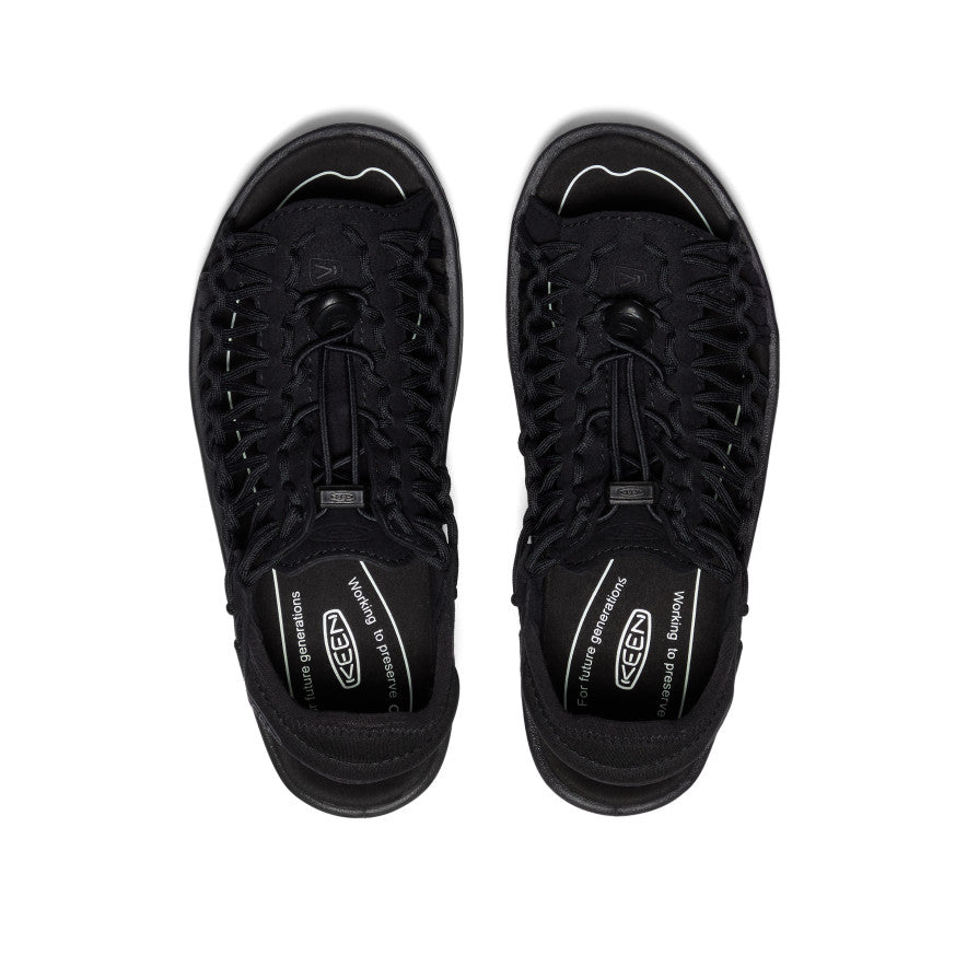 Women's UNEEK II Open-Toe Sneaker Black/Black | Keen